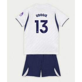 Dětské fotbalový komplet Tottenham Hotspur Destiny Udogie #13 Domácí košile 2026-27 Krátkým Rukávem